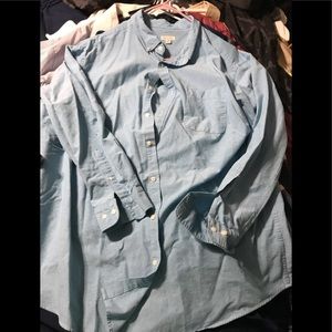 Dress Shirt Denim Look